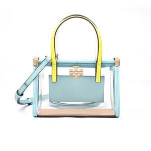 Tory Burch Women's Blake Clear Mini Tote Bag, One Size